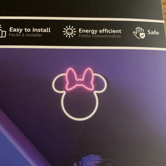 Minnie Mouse LED Neon Sign - Picture 4 of 4